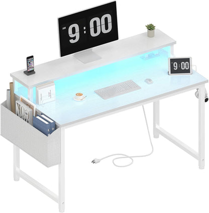 Lufeiya 40“ Built-in Outlets CPU Desk